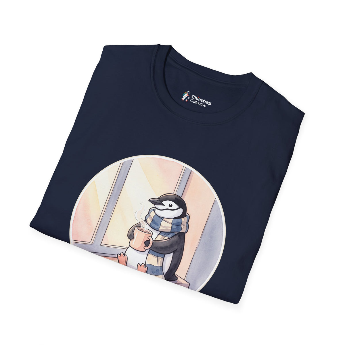 Thawing Out T-Shirt, Watercolour and Ink Style, Lightweight Fabric