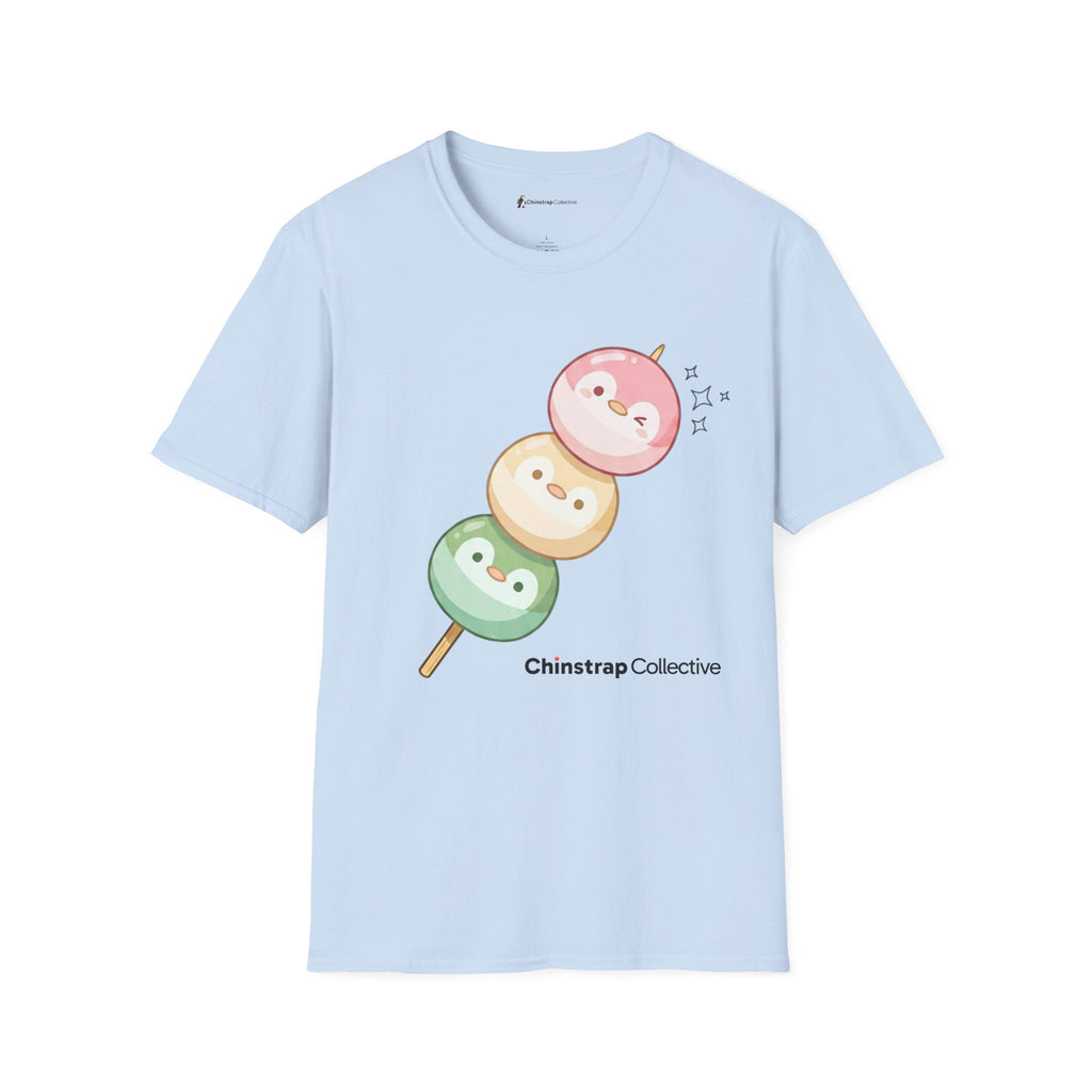 Penguin Dango T-Shirt, Kawaii Style, Lightweight Fabric