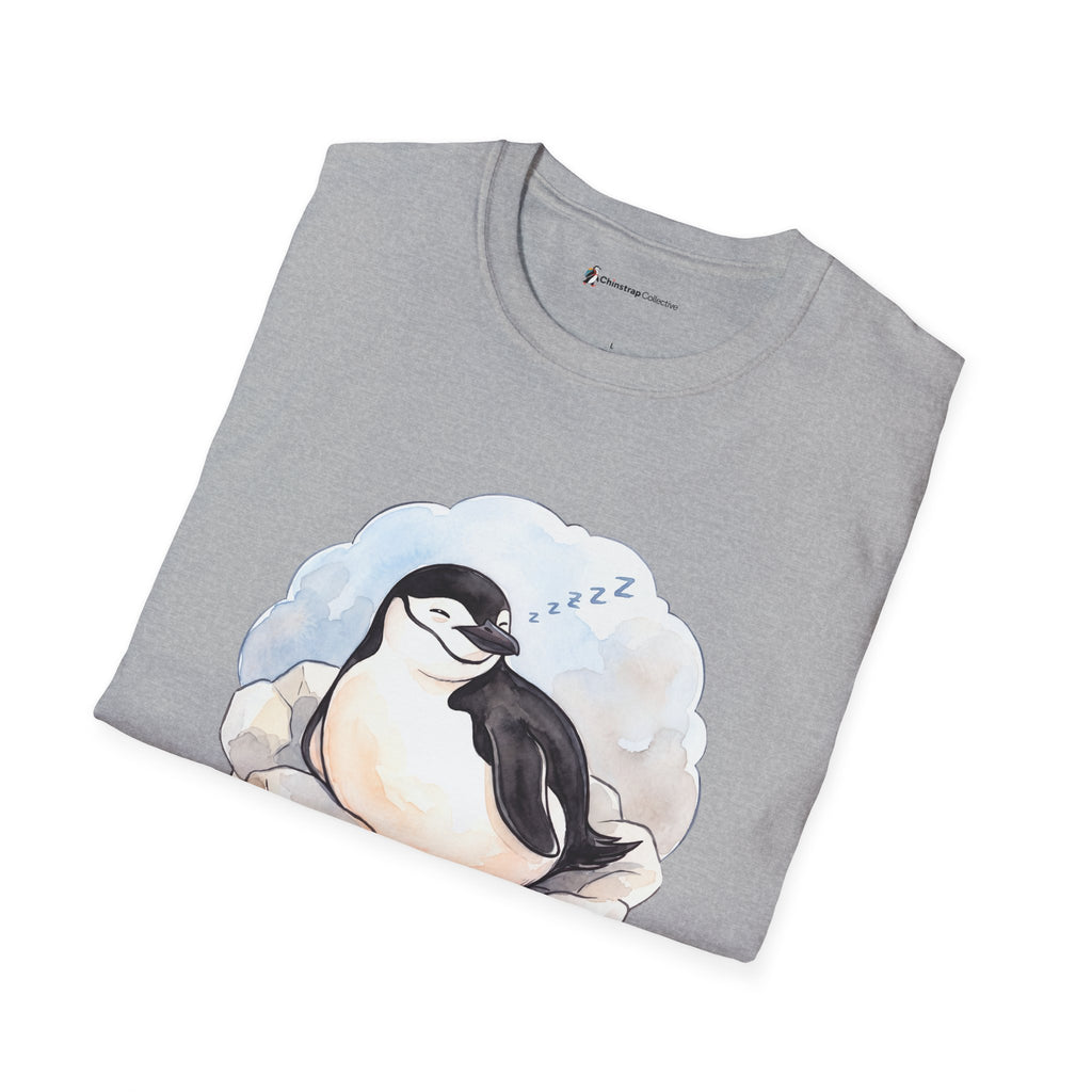 The Professional Napper T-shirt in Sport Grey, folded